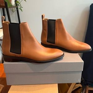 everlane leather booties